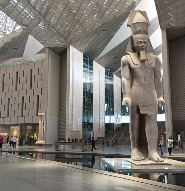 Cairo  Grand Egyptian museum from Hurghada