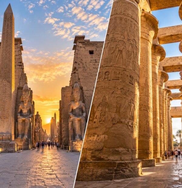 Eastern bank ( Karnak temple & Luxor temple)