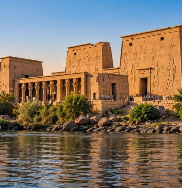 Philae temple & High dam